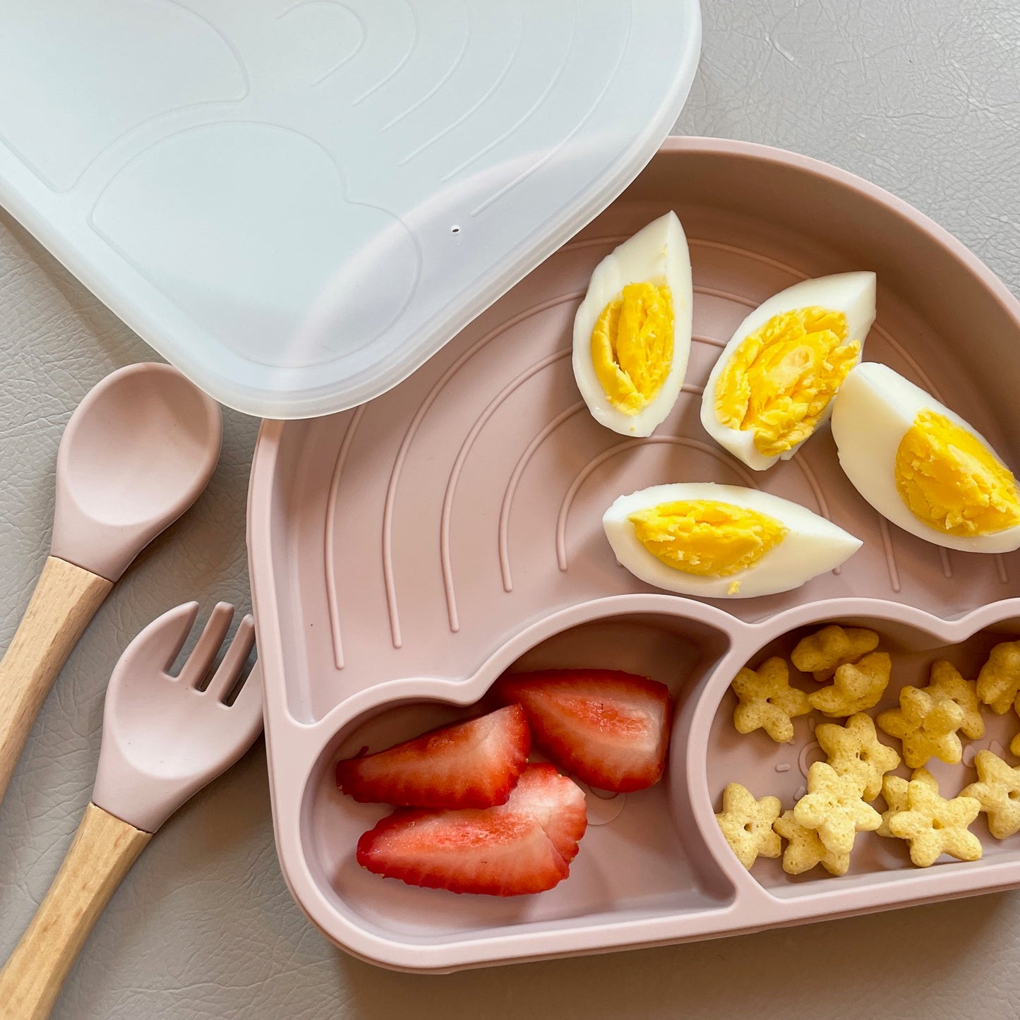Rainbow Plate Set