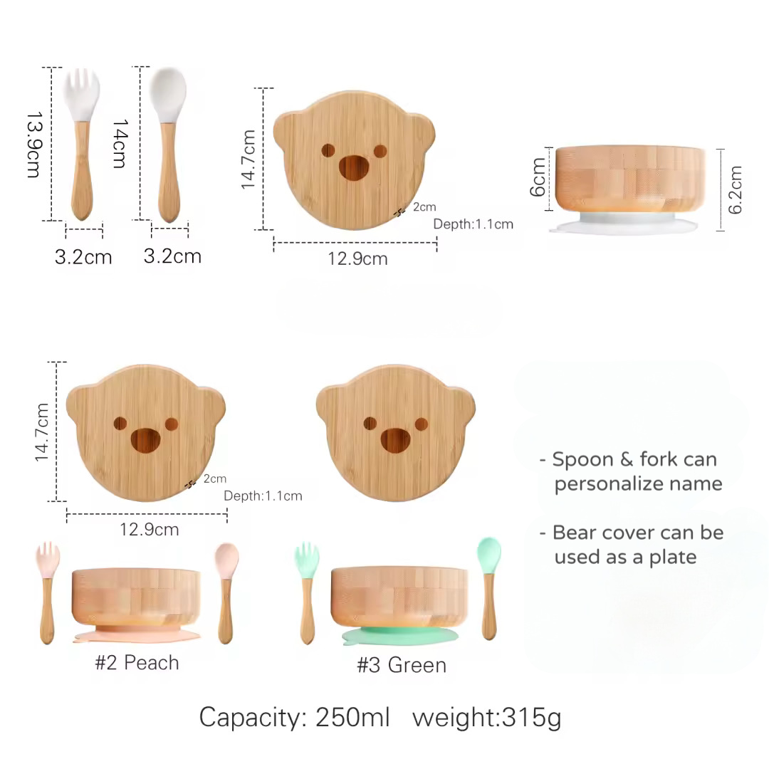 Orja Bear Bowl Set