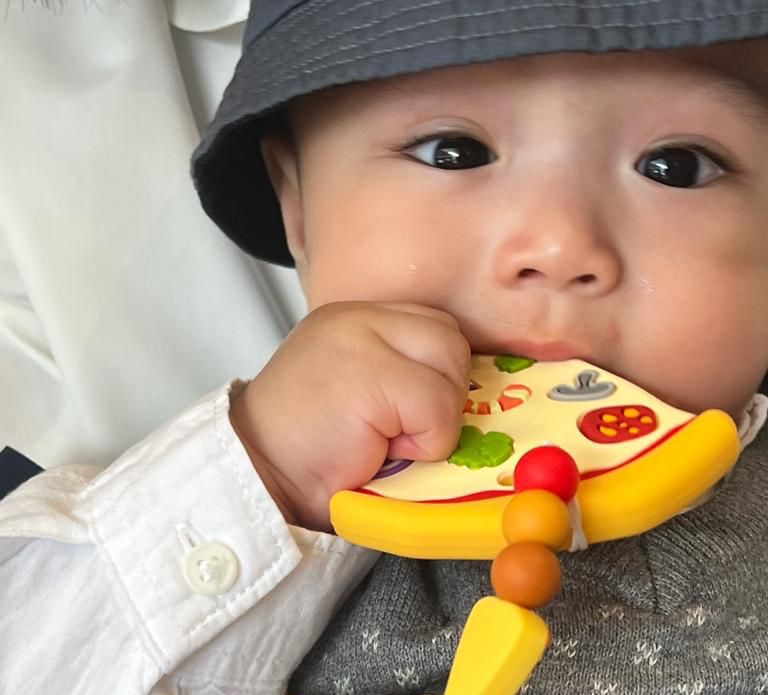 Pizza Teether Set