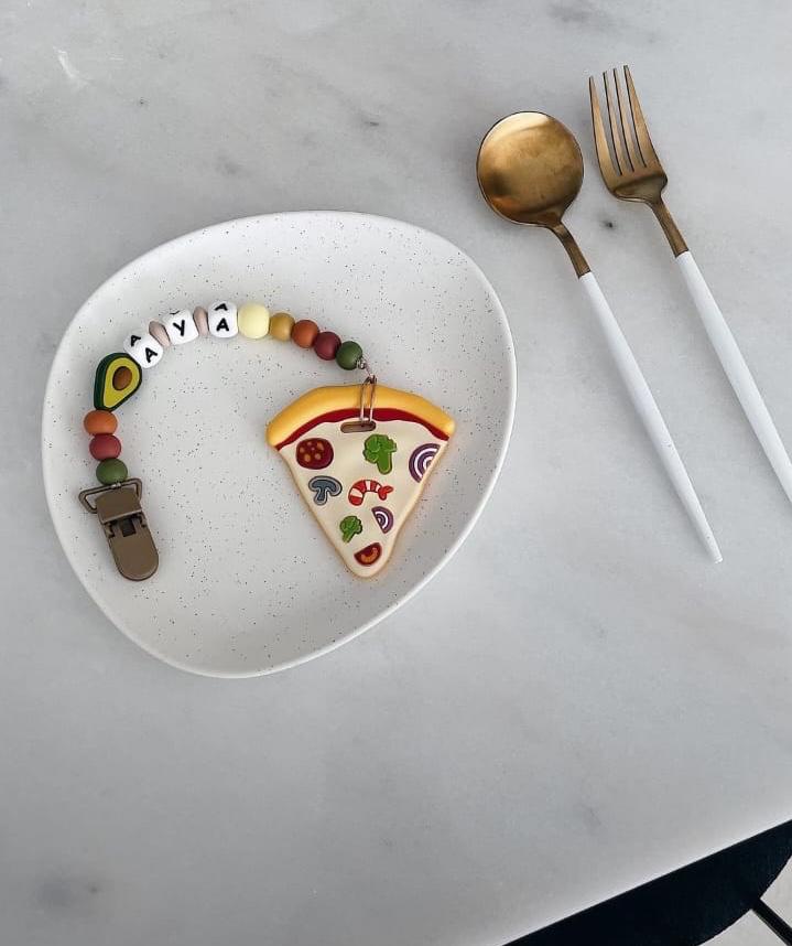 Pizza Teether Set