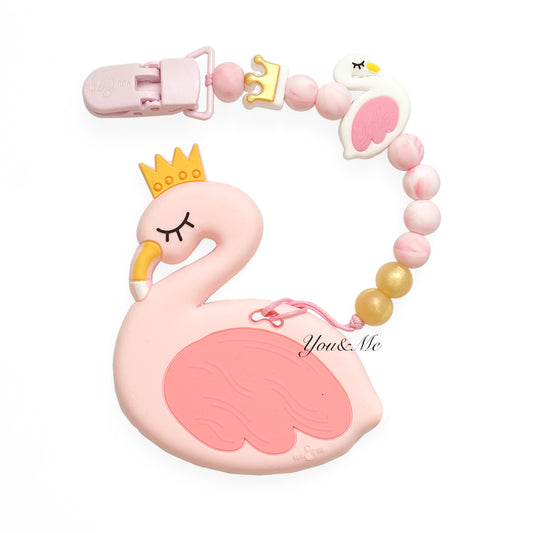 Flamingo Teether Set