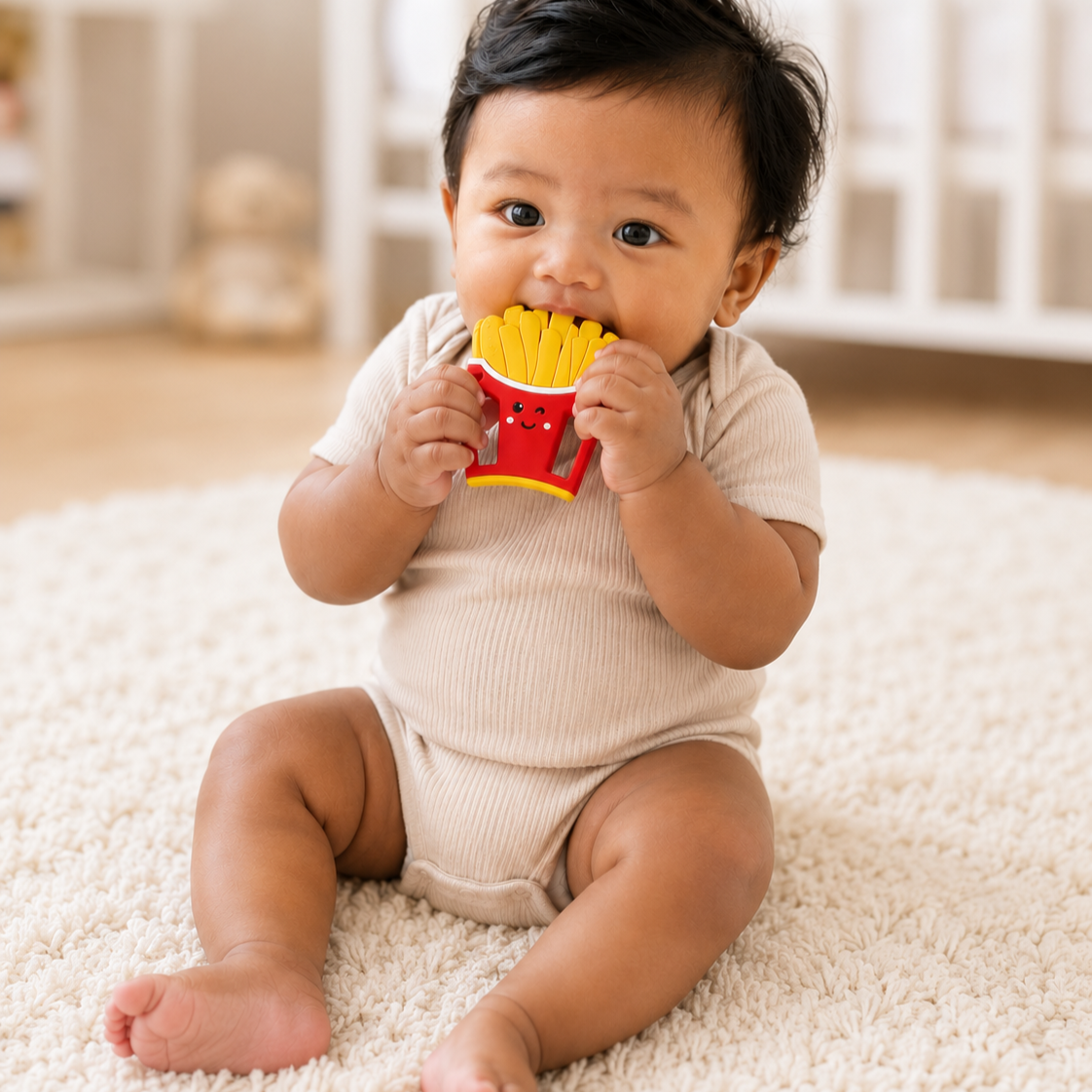 French Fries Teether Set