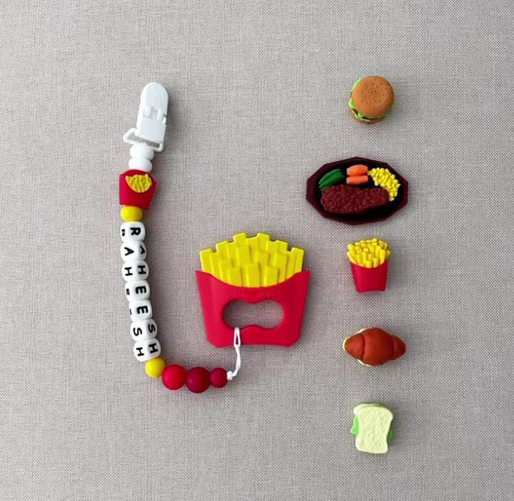 French Fries Teether Set