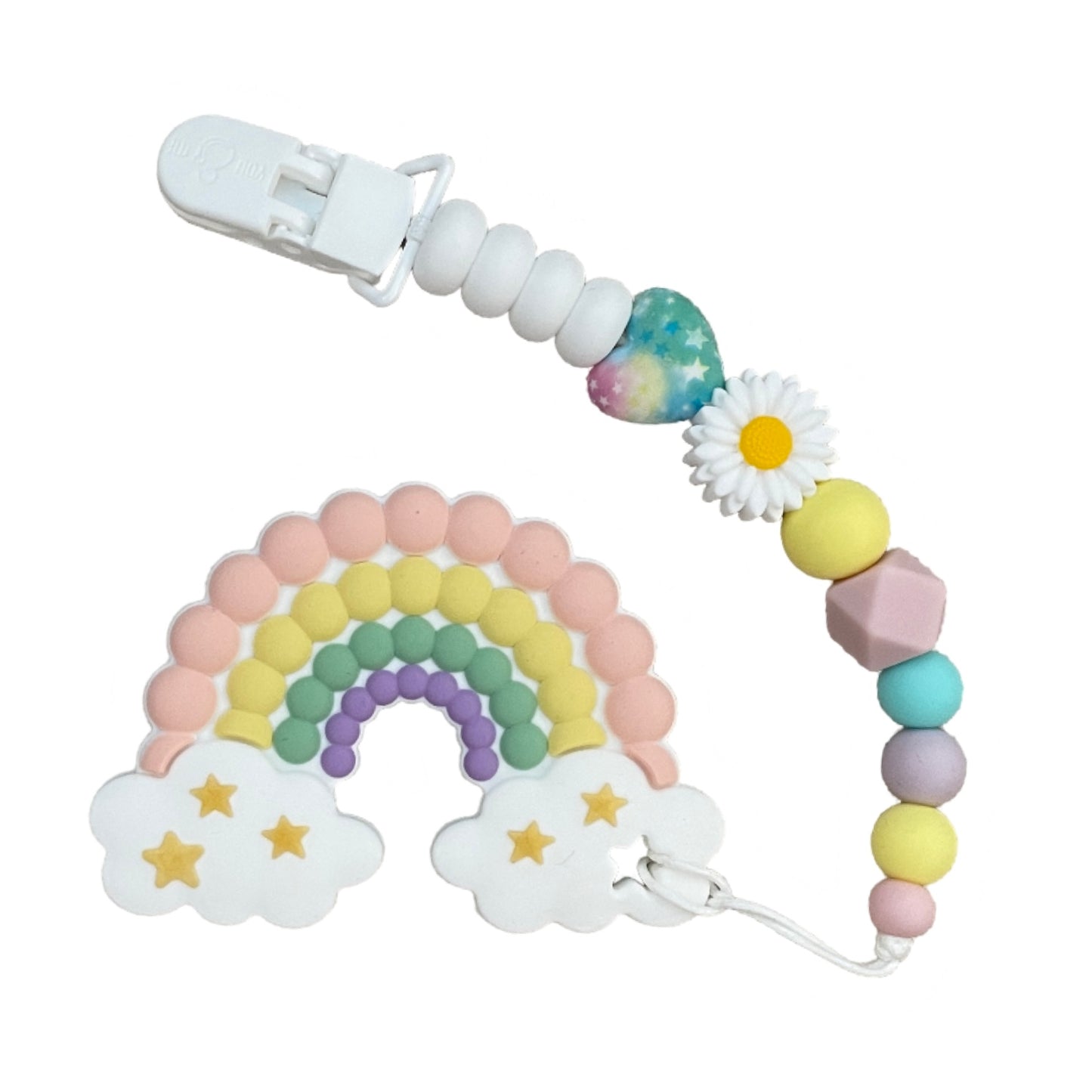 Rainbow Teether Set