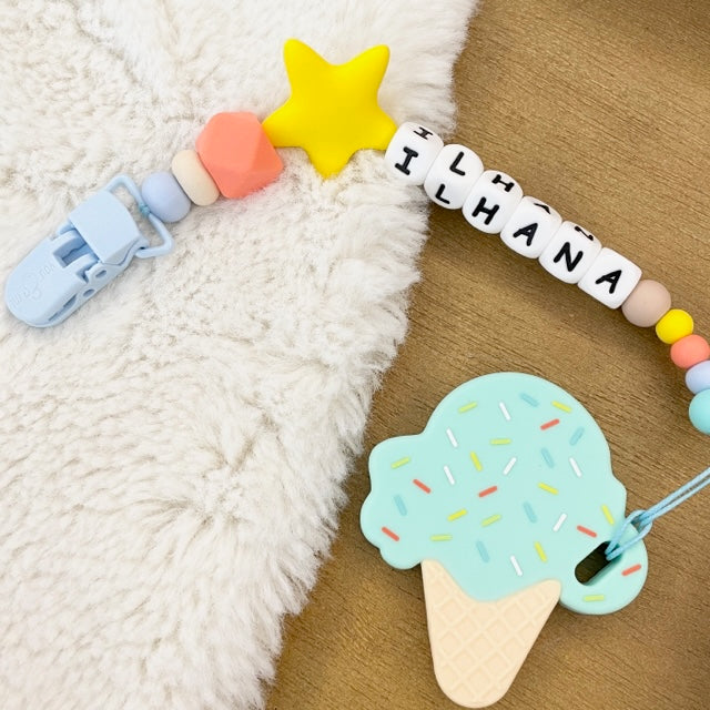 Ice Cream Teether Set