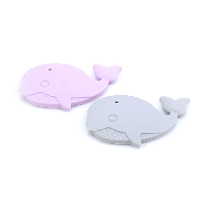 Purple Whale Teether Set