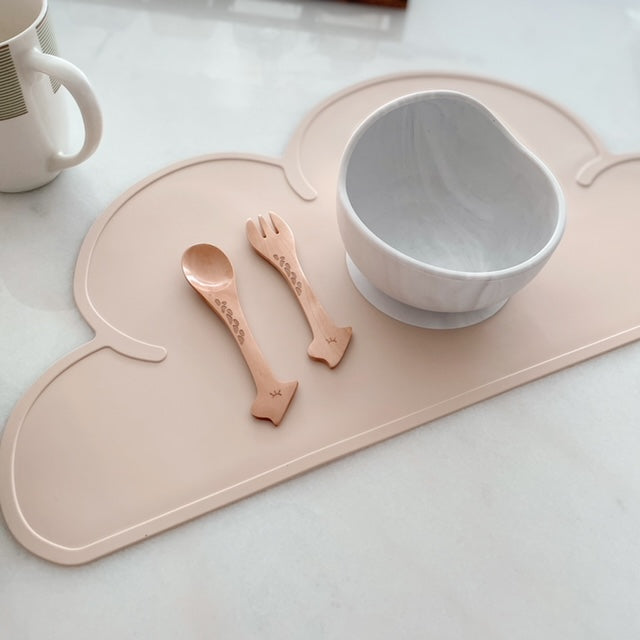 Baby Table Mat - Wooden Plate